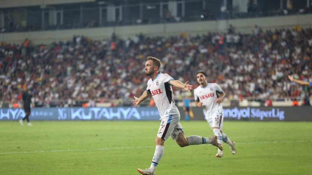 Trendyol Süper Lig Hatayspor 0 Trabzonspor 1 İlk yarı Mersin