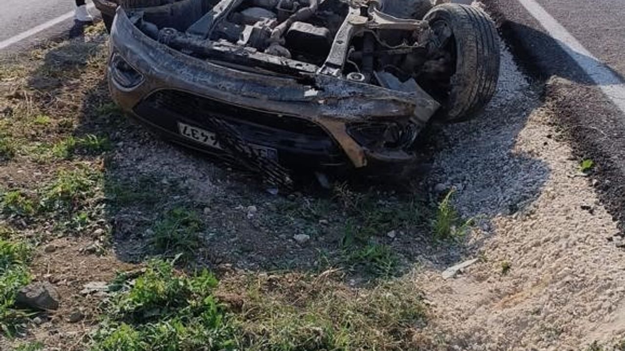 Samandağ’da trafik kazası: 2 yaralı