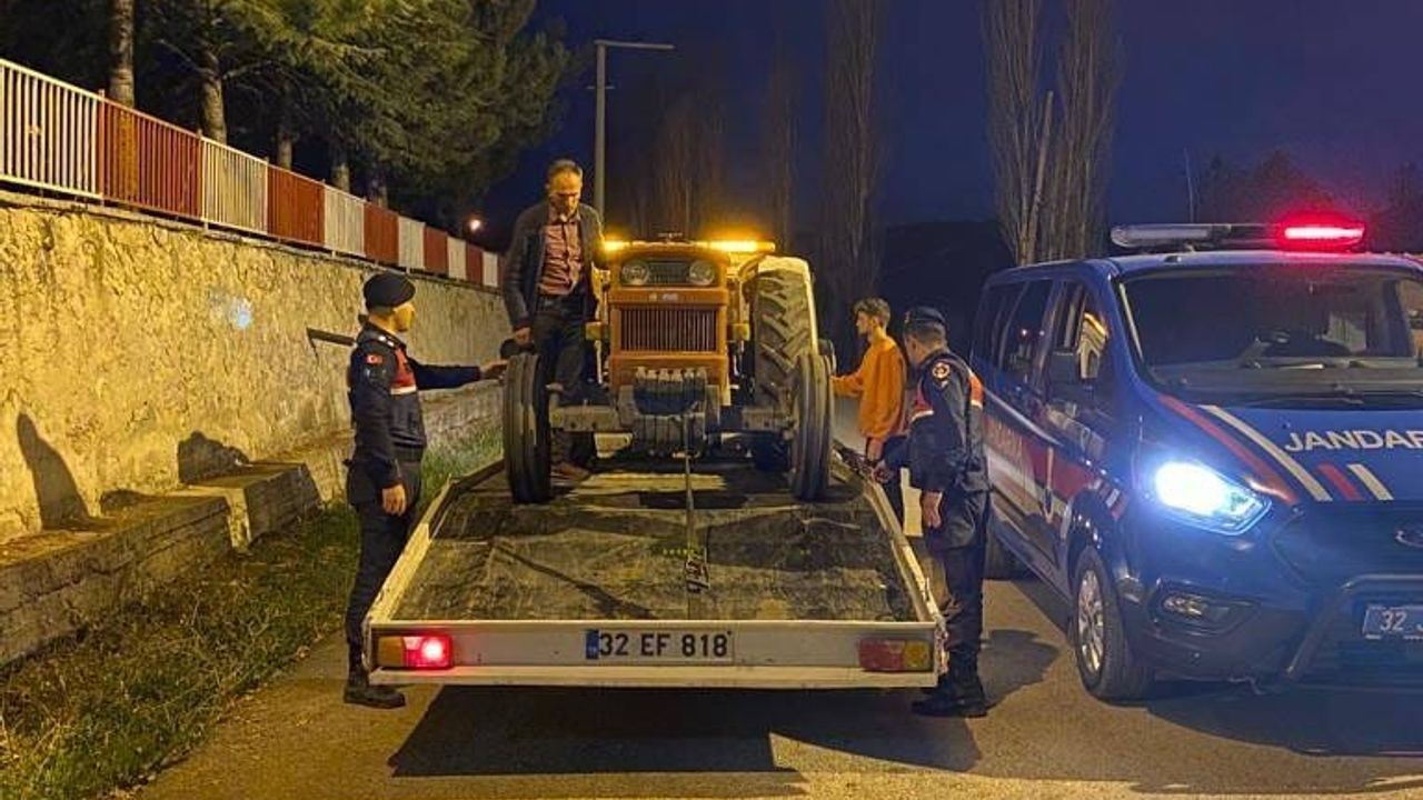 Mevsimlik tarım işçisinin çaldığı traktör Konya’da bulundu