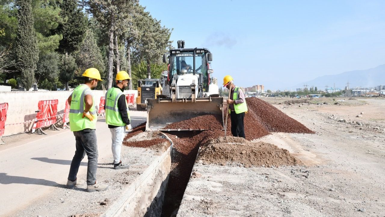 Deprem konutları için kanalizasyon basınçlı terfi hattı tamamlanacak