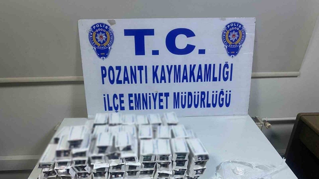 Adana’da 6 bin adet uyuşturucu hap ele geçirildi