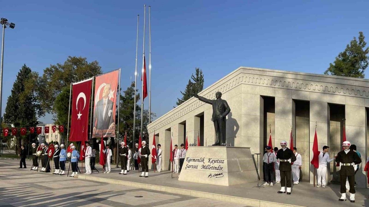 Atatürk, vefatının 85. yıl dönümünde Osmaniye’de anıldı