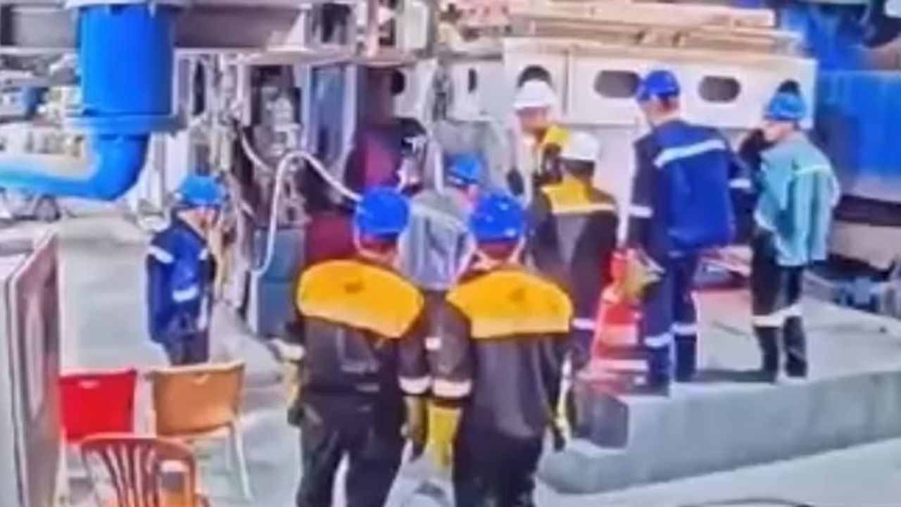 Patlamada hayatını kaybeden işçi son yolculuğuna uğurlandı