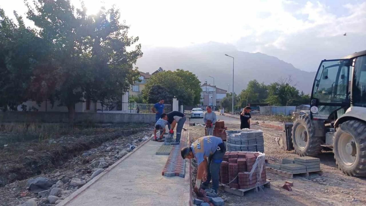 Arslanbucak Mahallesi’nde 2 sokakta altyapı çalışmaları tamamlandı