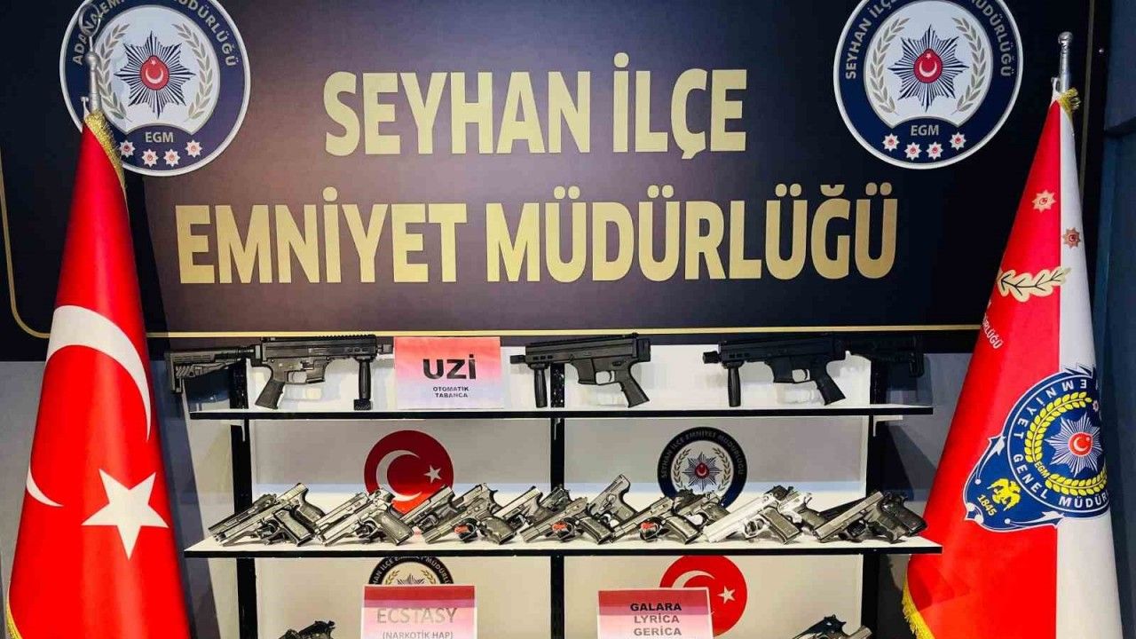 Seyhan’da 94 ruhsatsız silah ele geçirildi, çeşitli suçlardan aranan 315 kişi yakalandı
