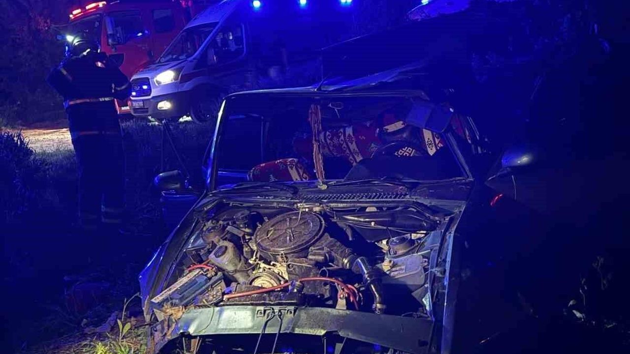 Lüleburgaz’da trafik kazasında iki kişi ağır yaralandı