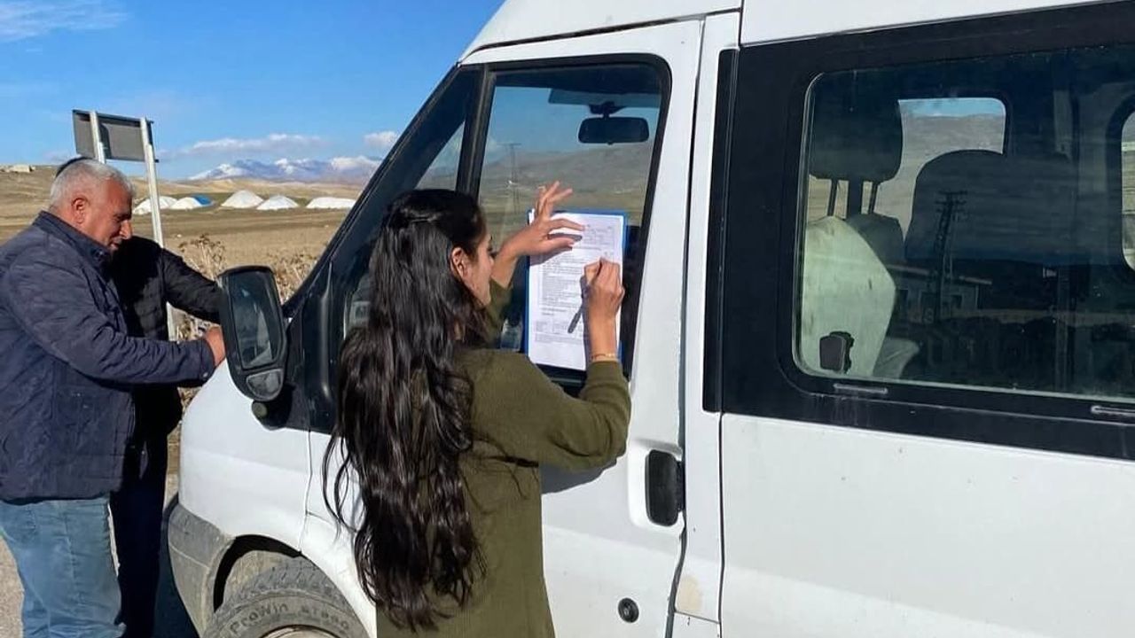 Okullarda servis denetimi yapıldı