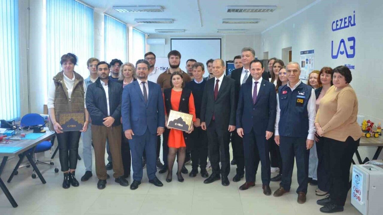 TİKA, Moldova Devlet Üniversitesi’nde ‘Cezeri Laboratuvarı’ kurdu