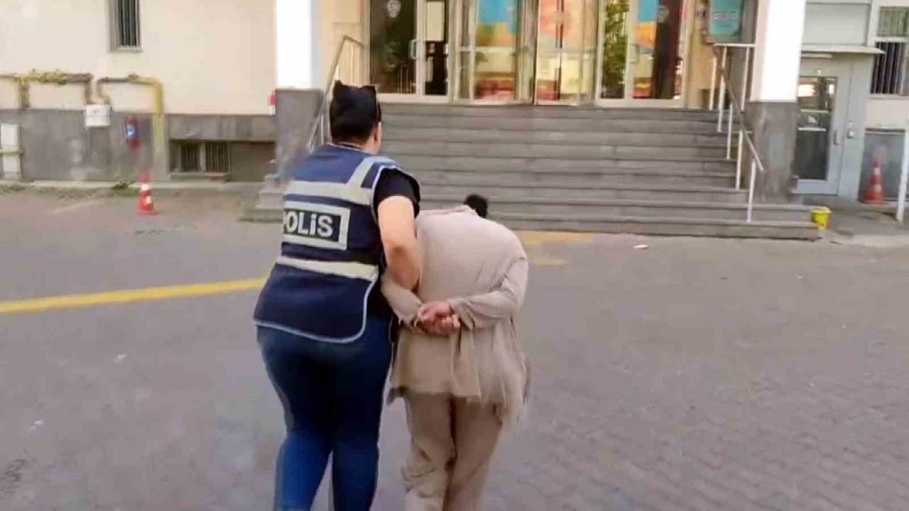 75 yıl kesinleşmiş cezası bulunan kadın polisten kaçamadı