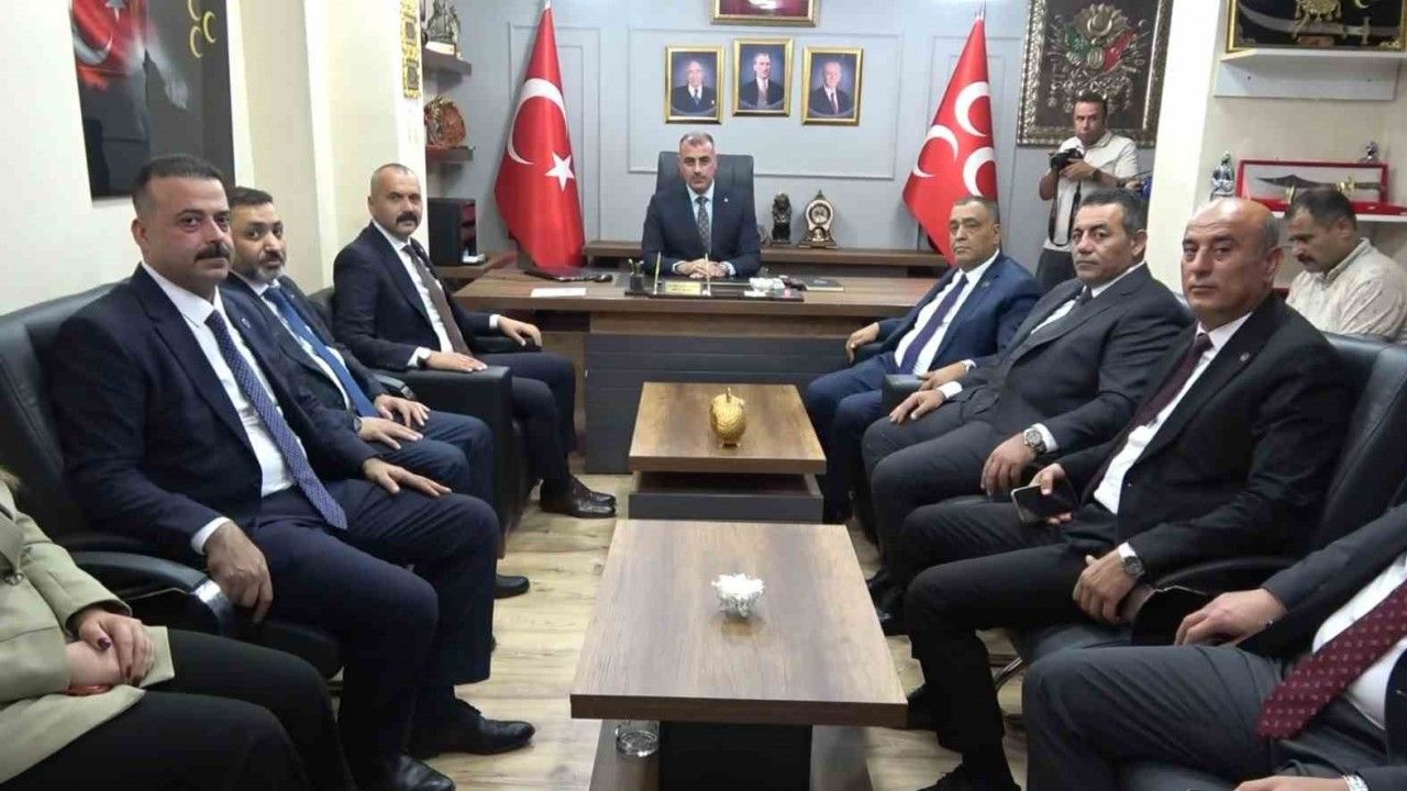MHP heyeti "Terörsüz Türkiye" toplantıları çerçevesinde Kilis’te