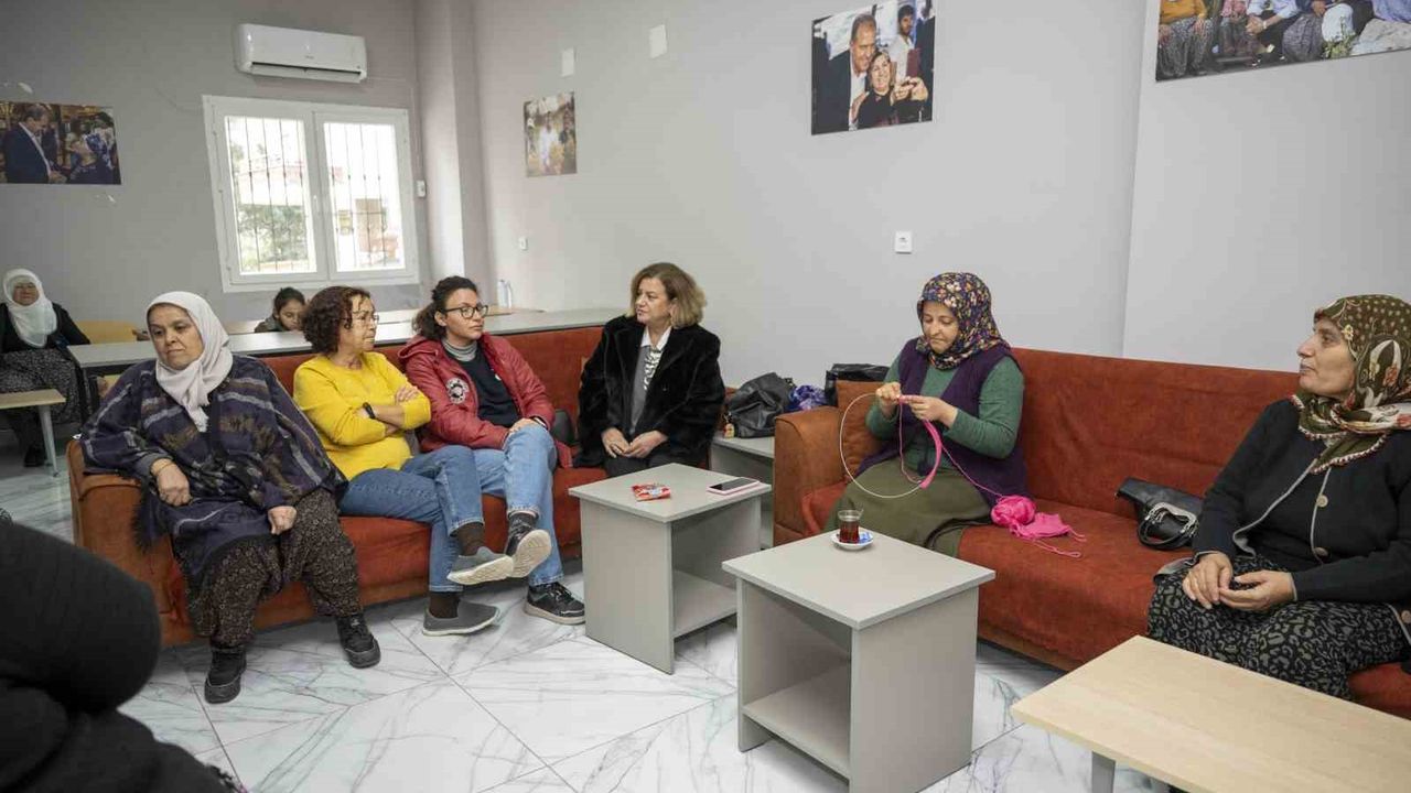 Mersin'de Hanımevleri kadınlara güvenli ve sıcak alan sunuyor