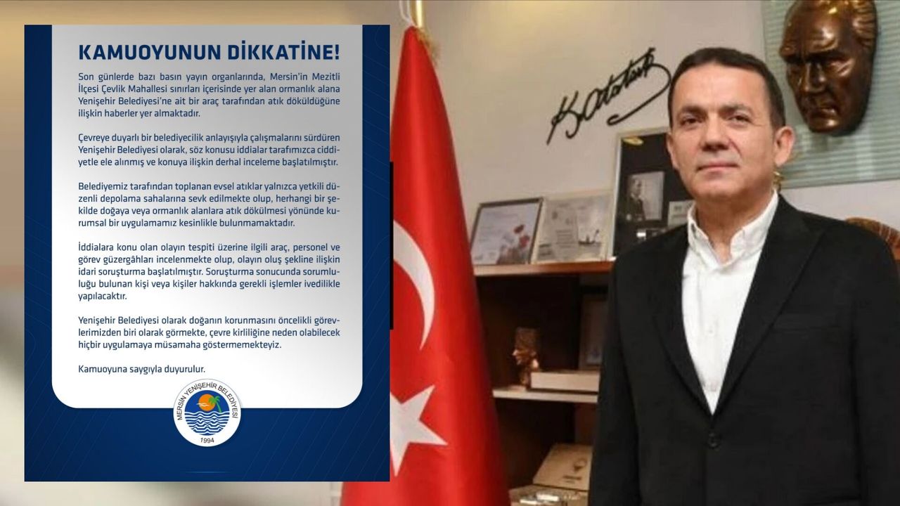 Yenişehir Belediyesi’nden 'Atık' İddialarına Yanıt