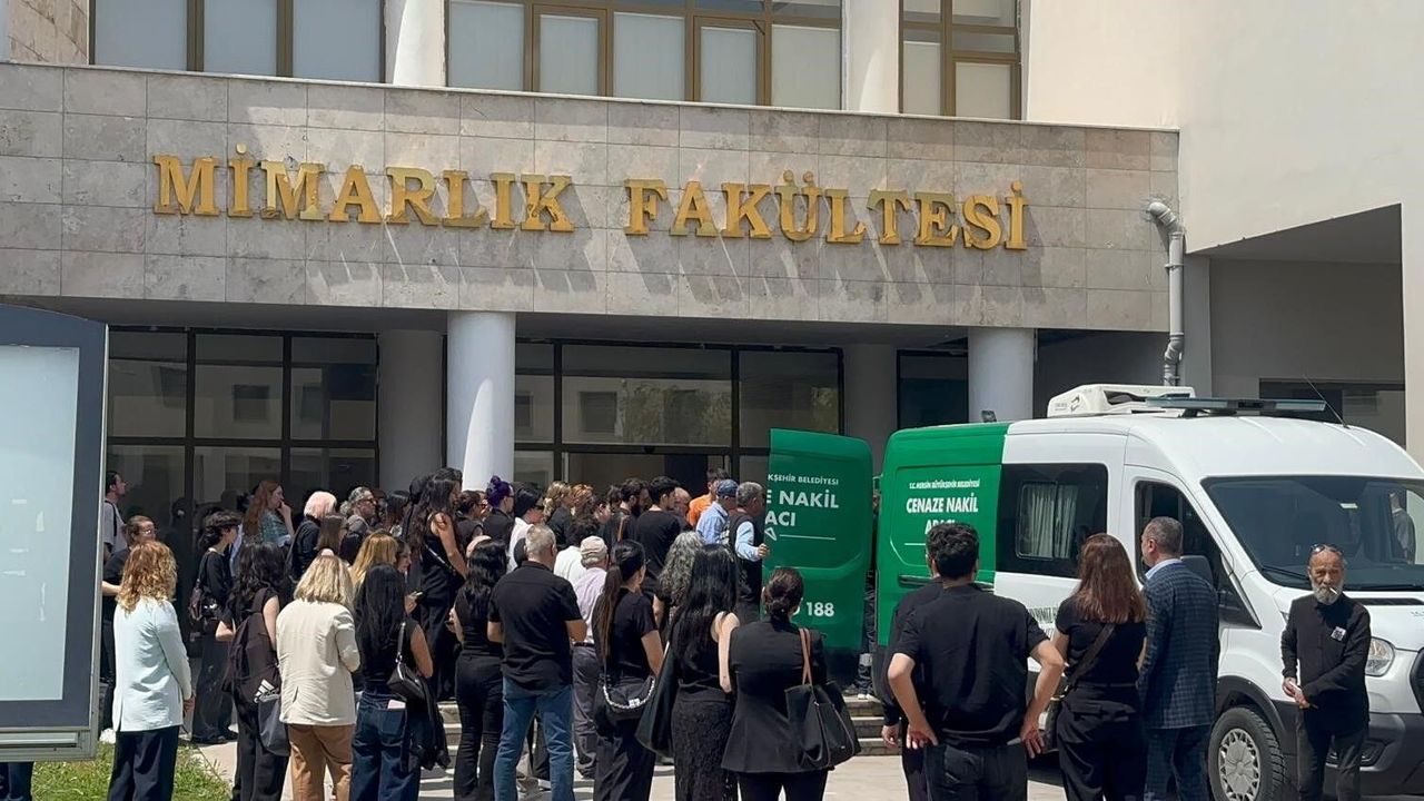Mersin Üniversitesi'nde hüzünlü veda: Juan Botella Lucas son yolculuğuna uğurlandı