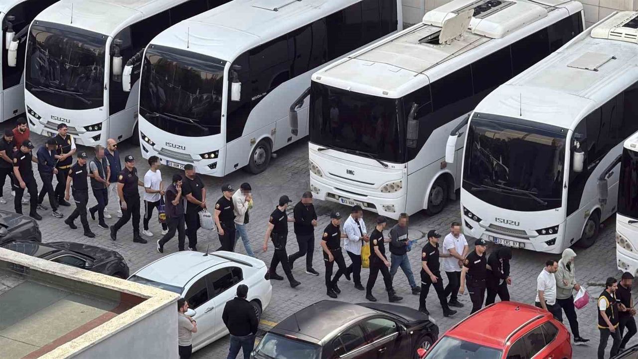 Mersin'deki yasa dışı bahis operasyonunda 66 tutuklama
