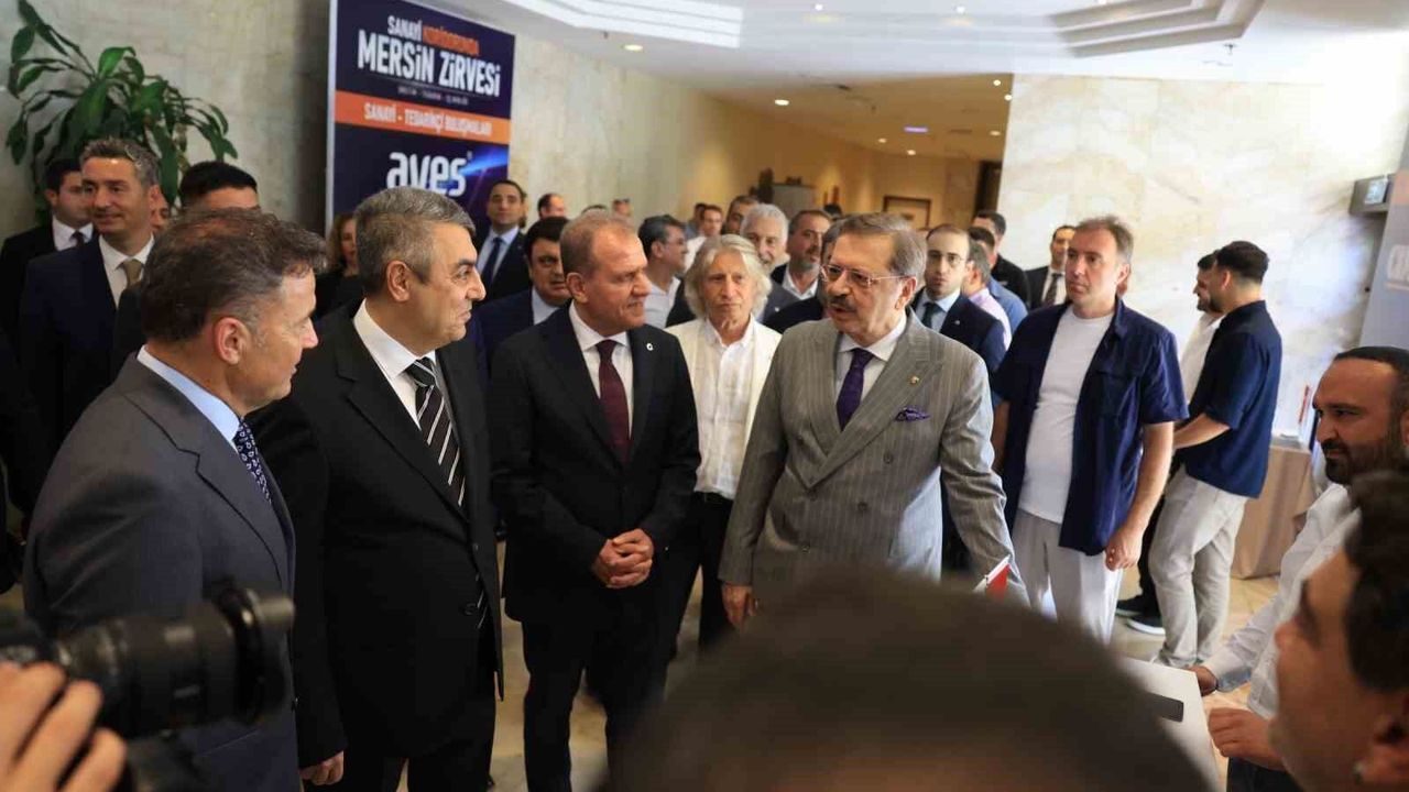 Sanayi koridorlarının kalbi Mersin'de attı
