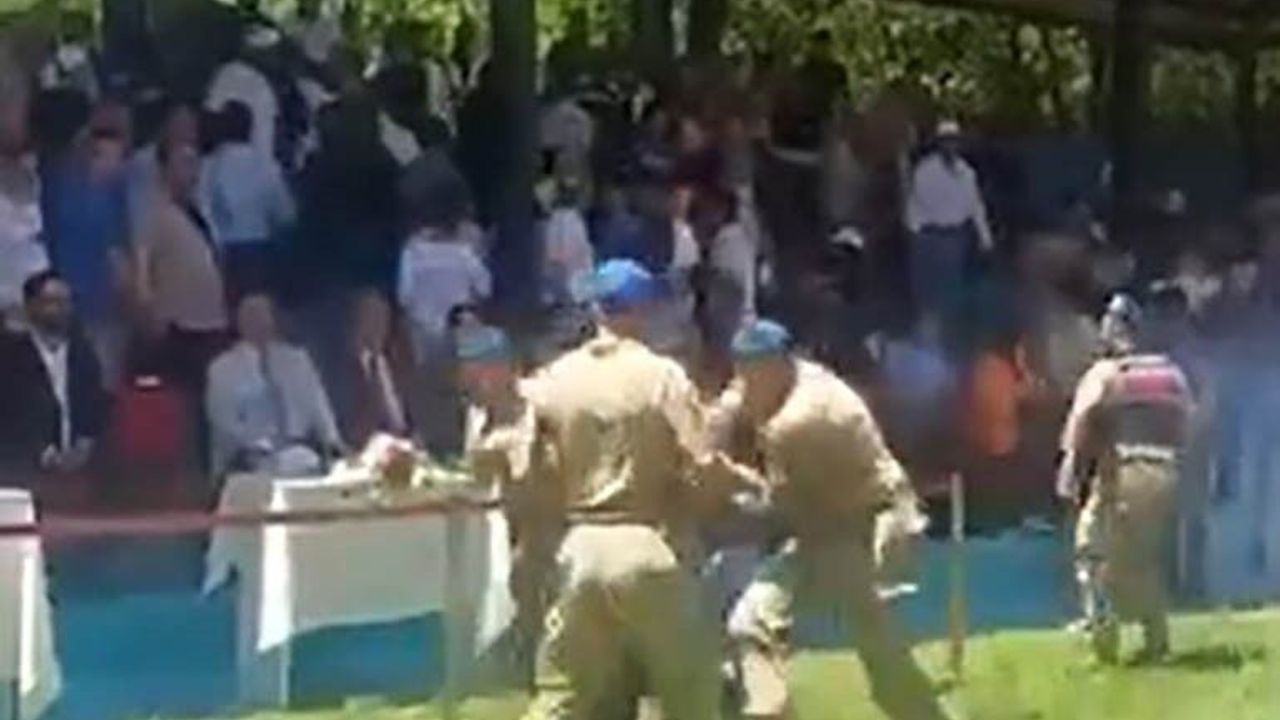 Tartışmalı güreşler olaylı başladı