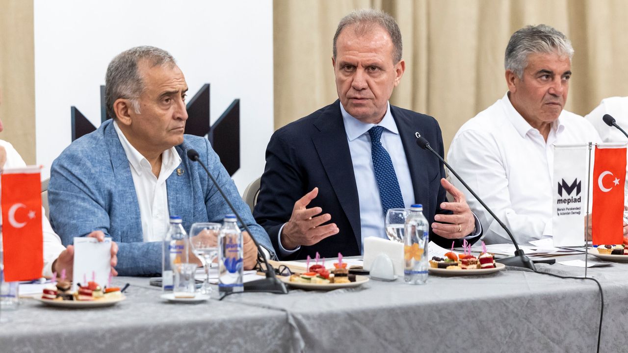 Başkan Seçer MEPİAD üyeleriyle Mersin'in geleceğini konuştu