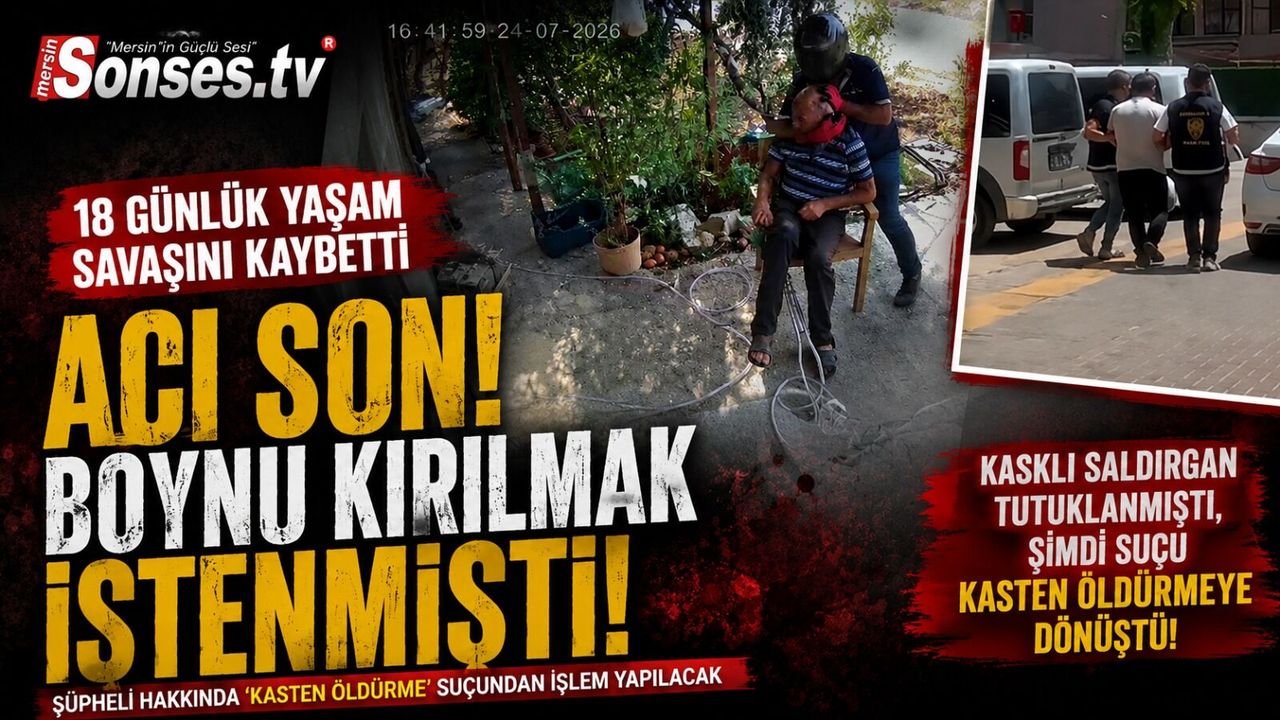 Bahçesinde Darp Edilen Yaşlı Adam Yaşam Savaşını Kaybetti