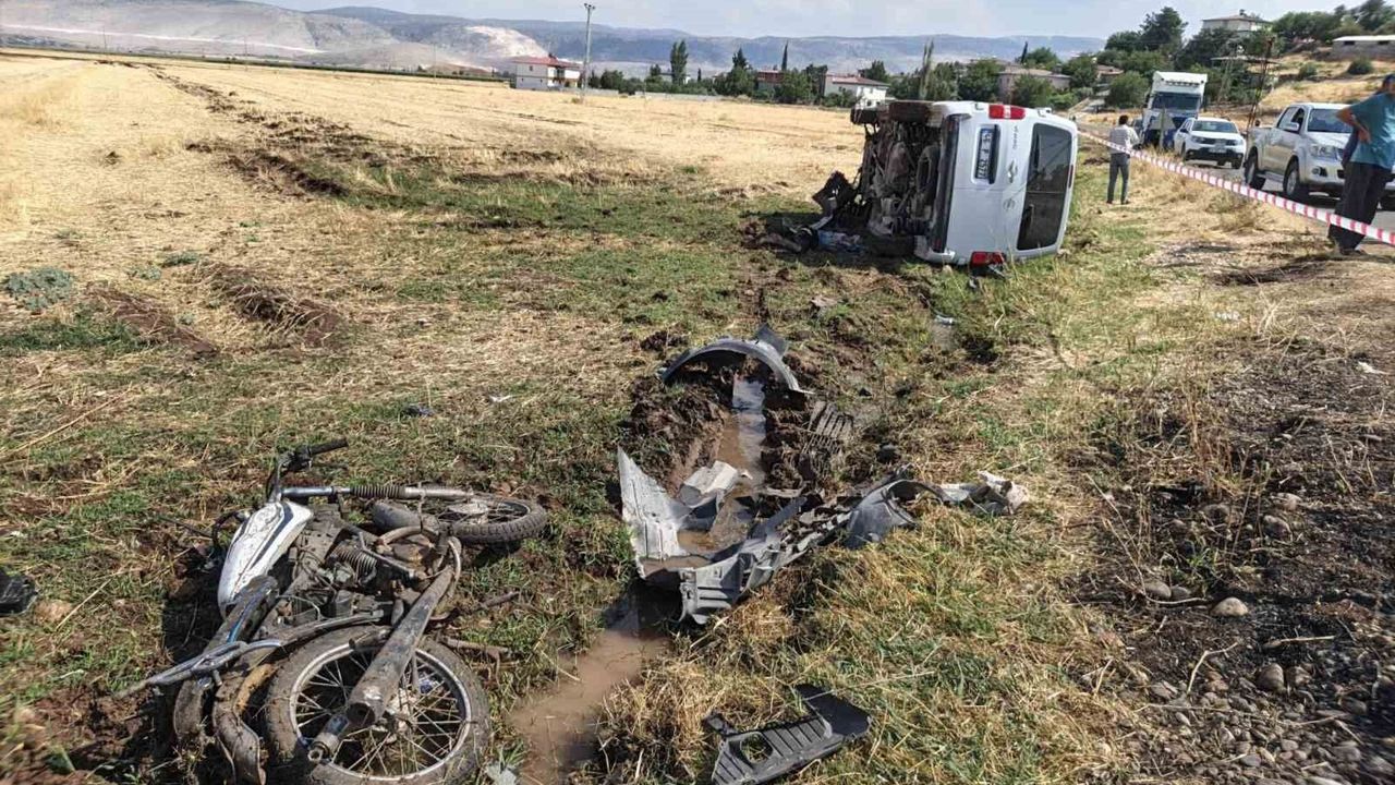 Kahramanmaraş'ta trafik kazası: 1 ölü