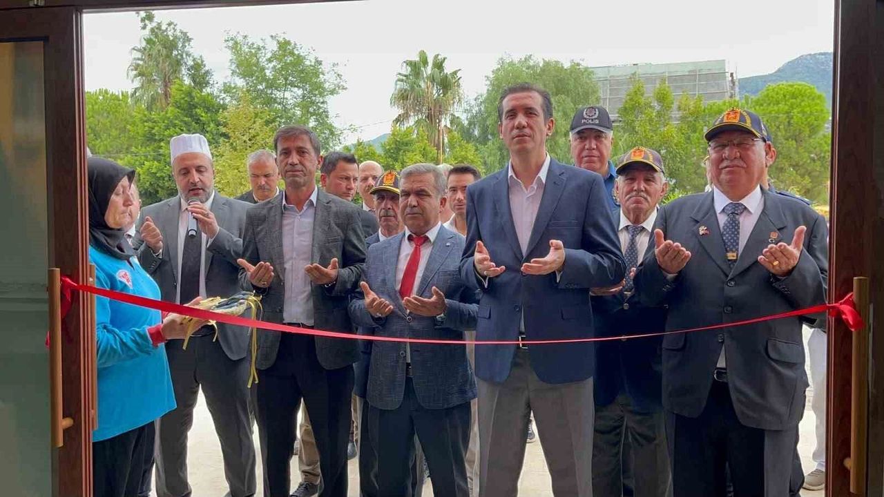 Bozyazı'ya okuma salonu ve sosyal yaşam alanı kazandırıldı