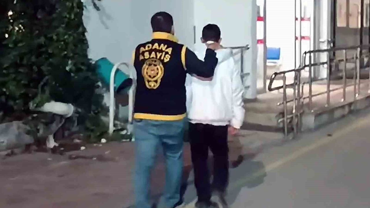 Adana'da kasada oturan çocuğu başından vuran 17 yaşındaki şüpheli yakalandı