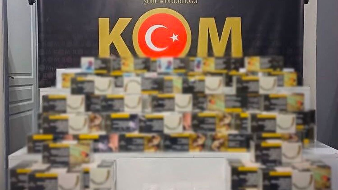 Isparta'da kaçak sigara ve bandrolsüz makaron ele geçirildi