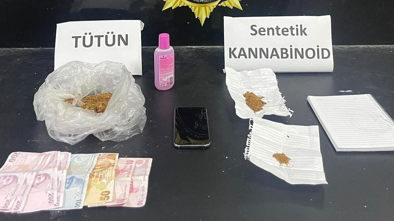 Mersin'de uyuşturucu operasyonu: 3 tutuklama