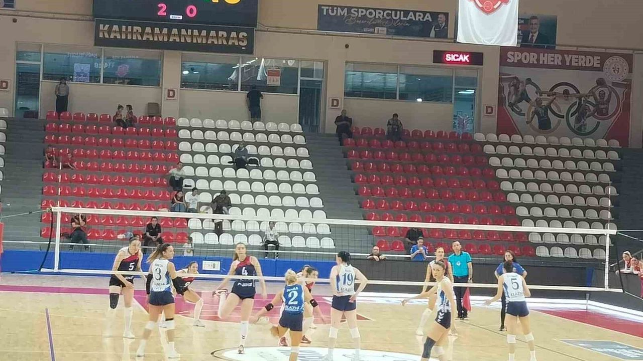 TVF 2. Lig: Kahramanmaraş Büyükşehir Belediyespor: 3 - Elazığ Belediyespor: 1
