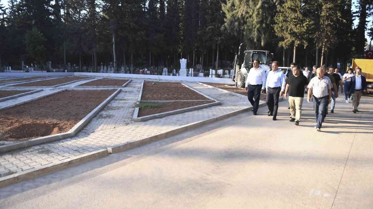 Mersin’in mezarlık ihtiyacı yeni projelerle çözülüyor
