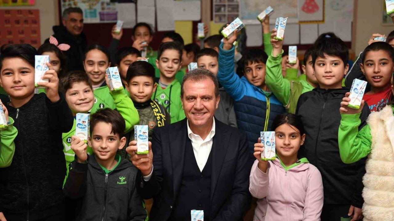 Mersin Büyükşehir Belediyesi'nin ‘Süt Senin, Gurur Mersin’in’  projesi sürüyor
