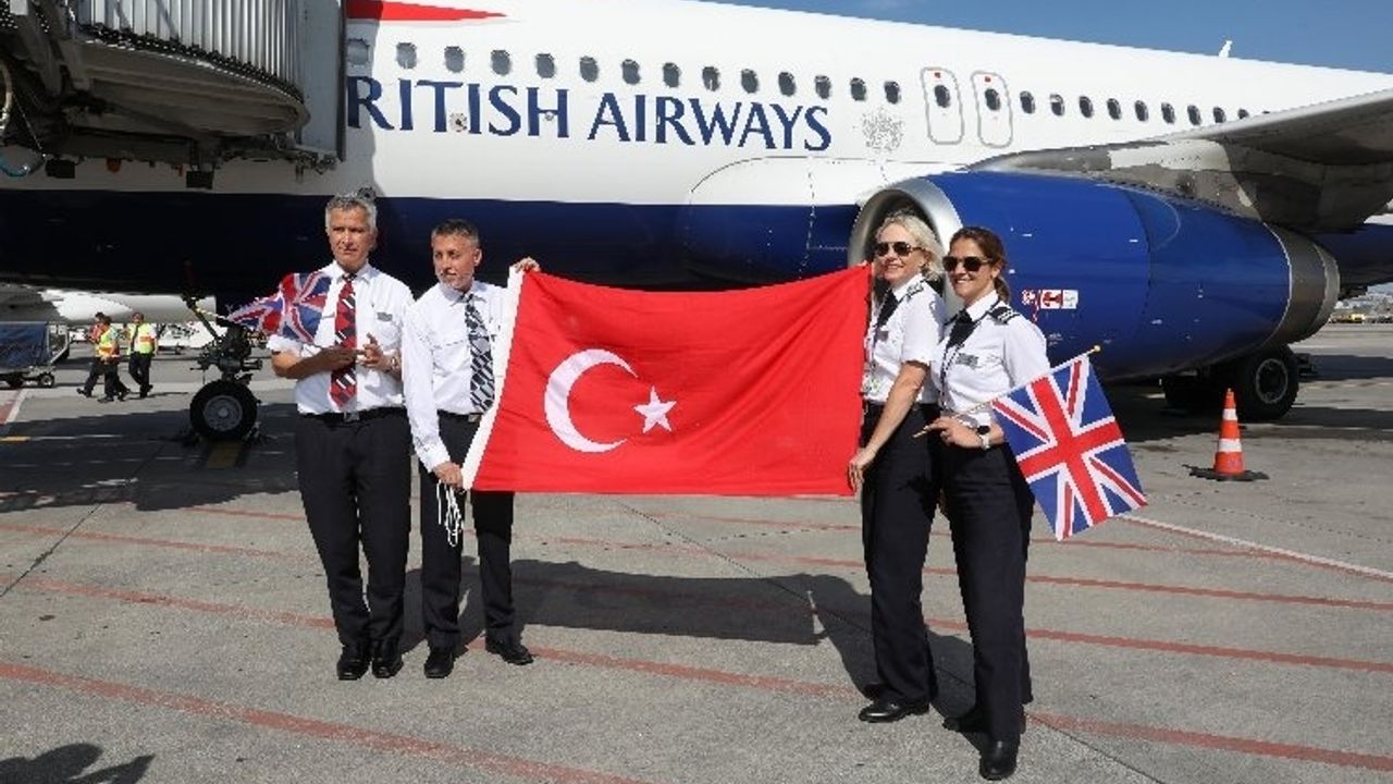 Sabiha Gökçen'den British Airways Londra uçuşlarına başladı