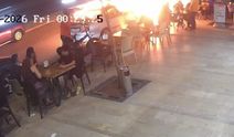 Mersin'de Korkutan Patlama: 2 Kişi Son Anda Kurtuldu