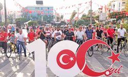 Alanya’da 100. Yıl Bisiklet Turu