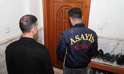 Mersin’de aranan şahıslara şafak operasyonu: 38 gözaltı