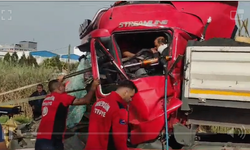 GMK'da tır kazası: 1 sürücü yaşamını yitirdi