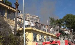 Alanya'da Özel Okulda Yangın