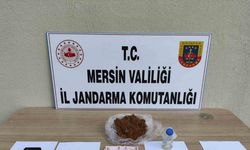 Mersin'de Jandarma Uyuşturucu Ticareti Yapan Şahsı Yakaladı