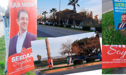 Cumhur İttifakı Belediye Başkan Adaylarının Afişleri, Ağaçlara Çakılınca Tepki Çekti