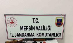 Mersin'de jandarma, silah kaçakçılığı operasyonu düzenledi
