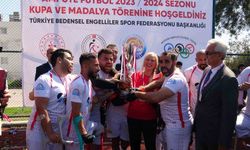 Mersin takımı Ampute Futbol Ligi’nde şampiyon olarak Süper Lig’e çıktı
