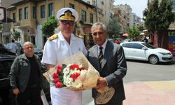 Garnizon Komutanı Tuğamiral Fırat’tan Başkan Sarı’ya ziyaret