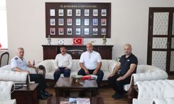 Dünya Avşarlar Derneği ve Mersin İl Jandarma Komutanı Buluştu