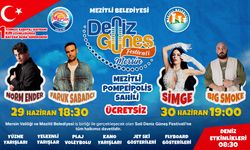 Mezitli'de Deniz Güneş Festivali Coşkusu Başlıyor