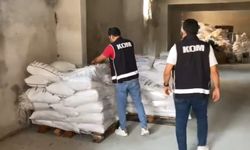 Mersin'de 50 Ton Kaçak ve Sahte Deterjan Ele Geçirildi