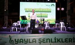 Mersin Büyükşehir’den Çamlıyayla’da Renkli Yayla Şenlikleri