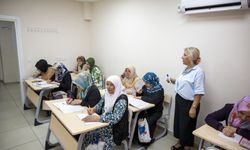 Büyükşehir’in kurs merkezlerinde okumanın yaşı yok