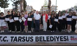 Tarsus Belediyesi Kursiyerleri Sertifikalarını Aldı