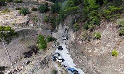 Alanya’da heyelan sonrası kapanan yolda sona gelindi