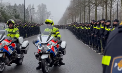 Hollanda'da Vefat Eden Türk Kökenli İki Polis İçin Büyük Tören