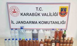 Karabük’te sahte alkol operasyonu